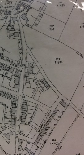 1919 showing Prospect Road etc  and The Wagon works