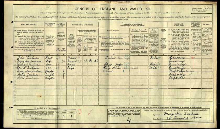 1911 census