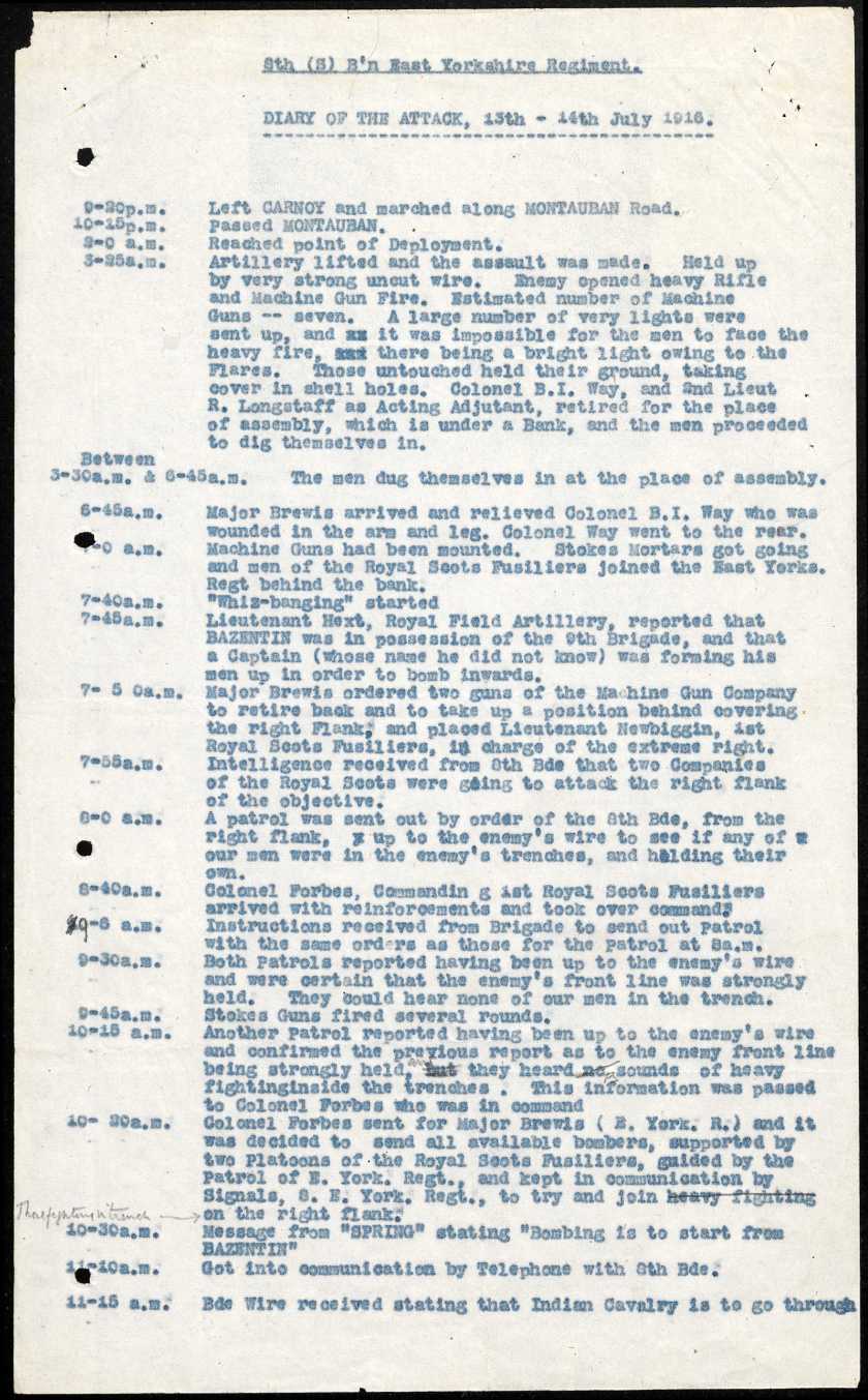 war diary print2