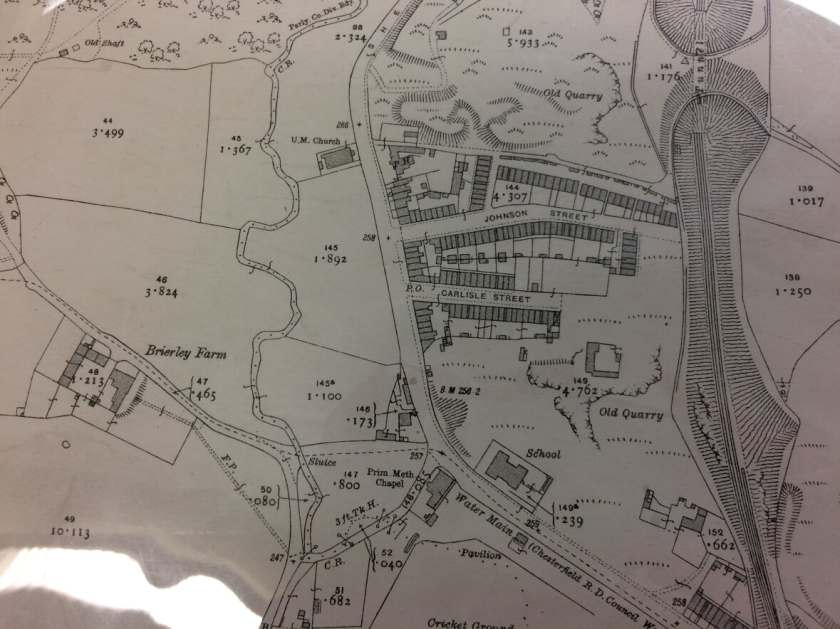 brushes showing johnson street