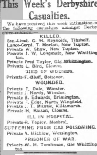 roll of honourcourier25apr1916