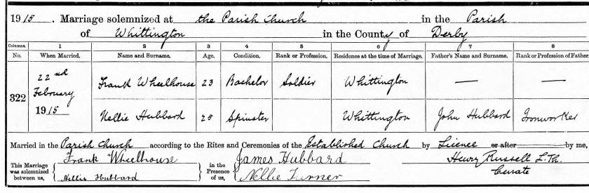 frank and nellie wed