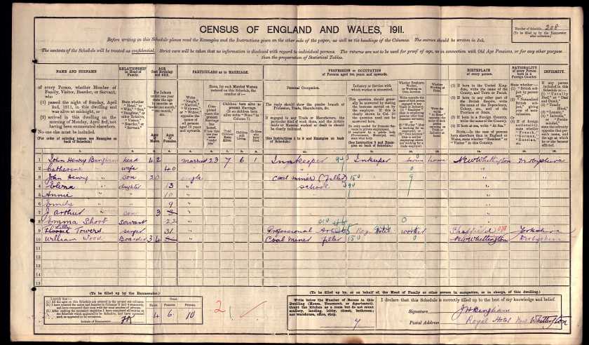 1911 census