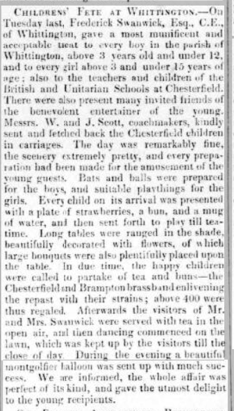 childrens fete d courier 17 July 1847