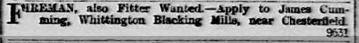 cumming sheff dail 10 oct 1899