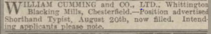 sheff daily telegraph 22 aug 1931
