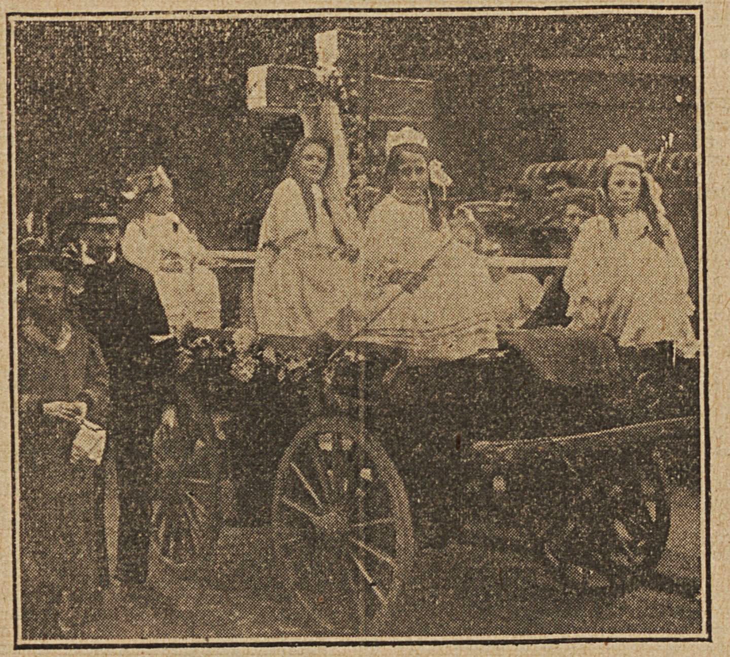 Old Procession Picturesque Procession at Whittington – Old Whittington One Place Study